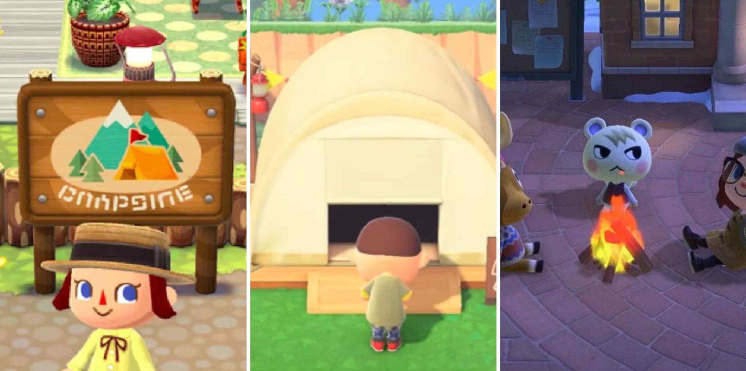 How To Enter Your Tent In Animal Crossing Pocket Camp?