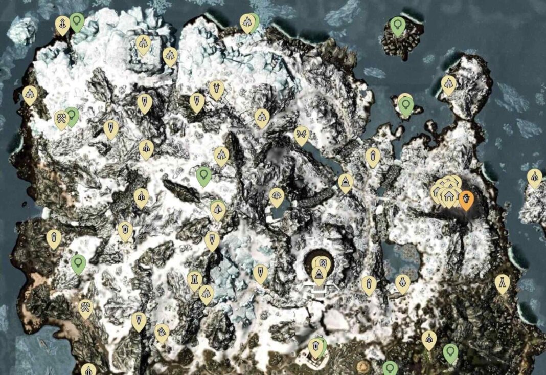 skyrim map size comparison real world