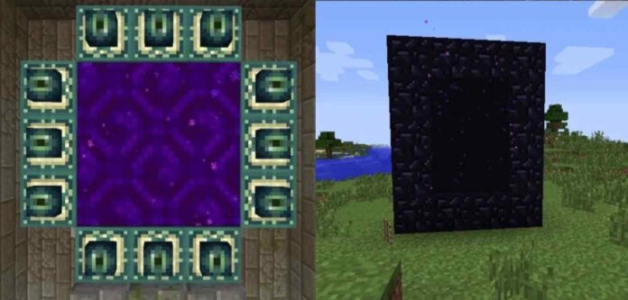 Can You Make A Nether Portal In The End? - Game Boy World
