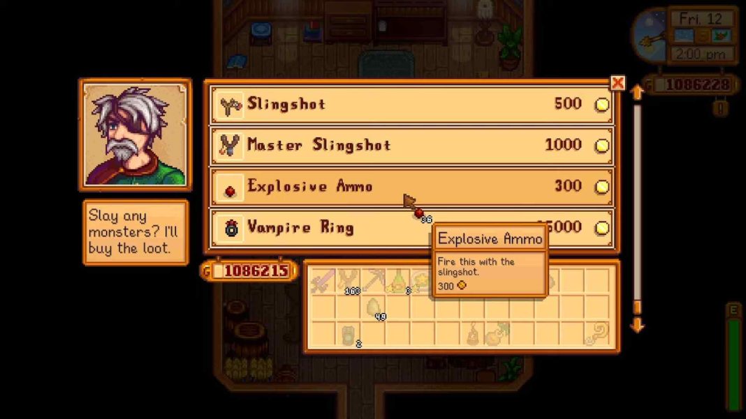 How To Get Rid Of Slingshot In Stardew Valley Game Boy World
