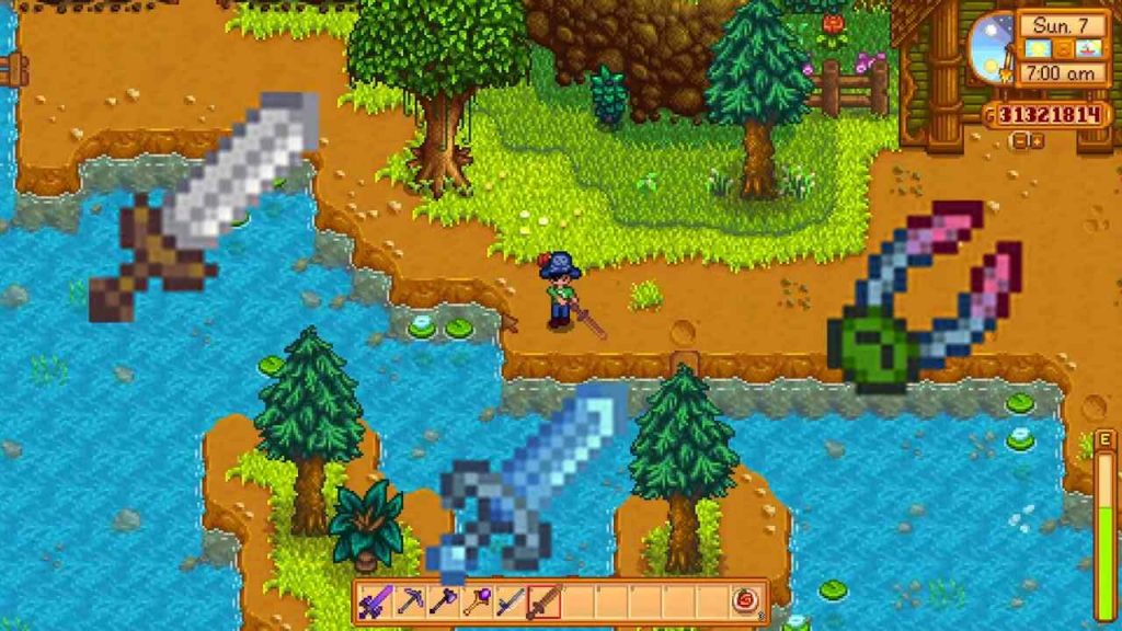 How to use trap bobber in stardew valley game boy world